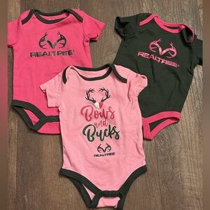 Girls Realtree Onsies